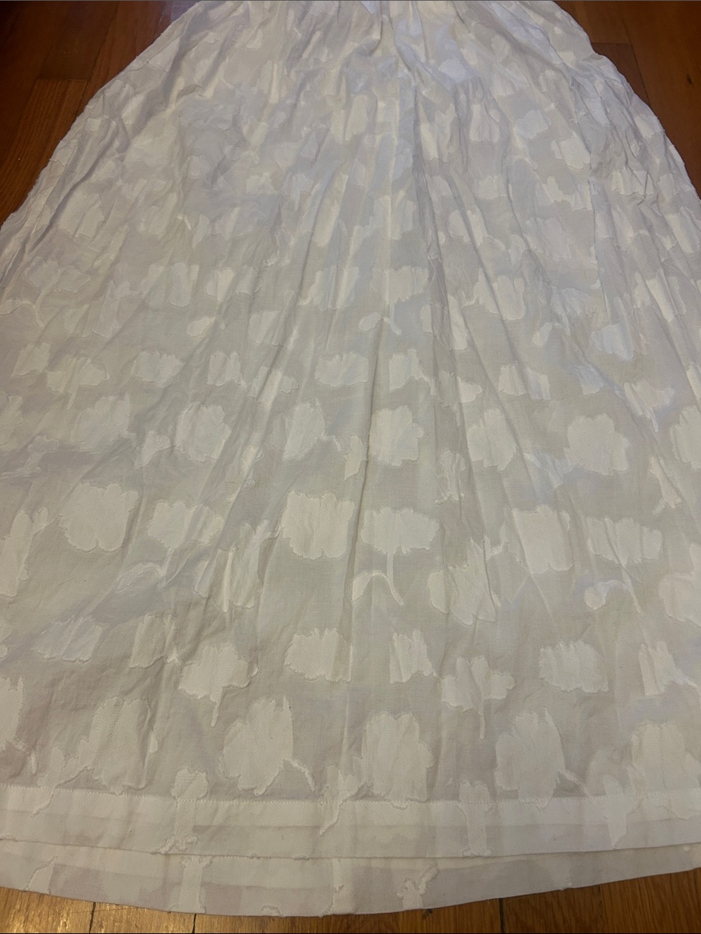 Wray medium white cloud print halter dress - Picture 5 of 12
